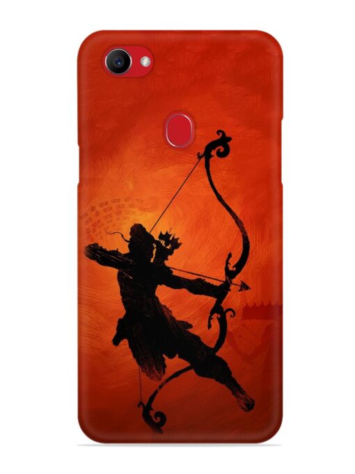 Illustration Lord Rama Snap Case for Oppo F7 Zapvi