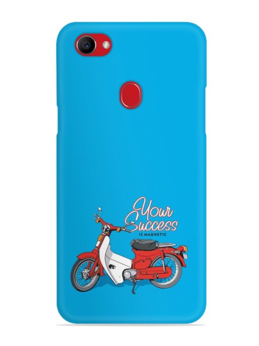 Motorcycles Image Vector Snap Case for Oppo F7 Zapvi