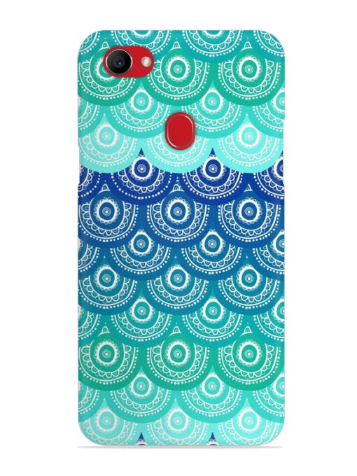 Ethnic Seamless Pattern Snap Case for Oppo F7 Zapvi