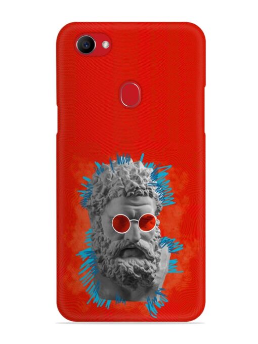 Contemporary Art Concept Snap Case for Oppo F7 Zapvi