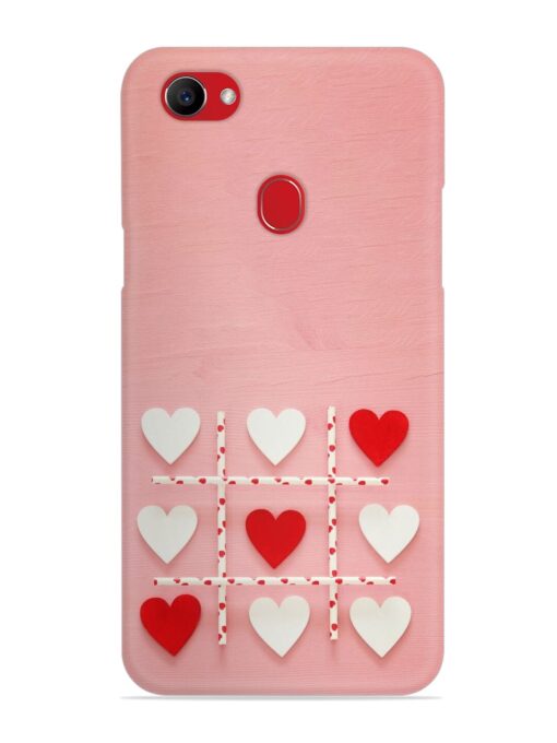 Valentines Day Concept Snap Case for Oppo F7 Zapvi