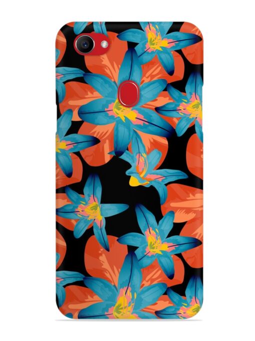 Philippine Flowers Seamless Snap Case for Oppo F7 Zapvi