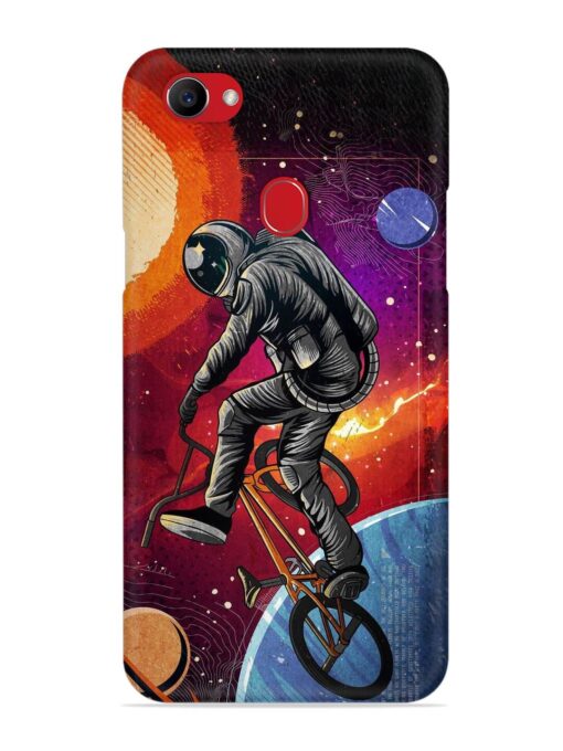 Super Eclipse Bmx Bike Snap Case for Oppo F7 Zapvi