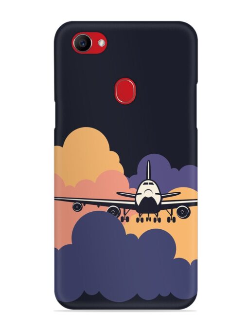 Aeroplane vector Snap Case for Oppo F7 Zapvi