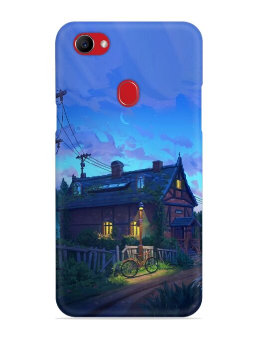 Beautiful Village House Snap Case for Oppo F7 Zapvi