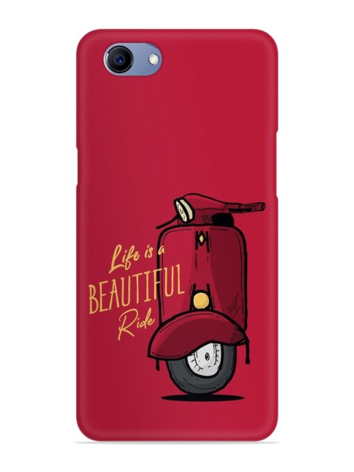 Life Is Beautiful Rides Snap Case for Oppo F7 Youth Zapvi