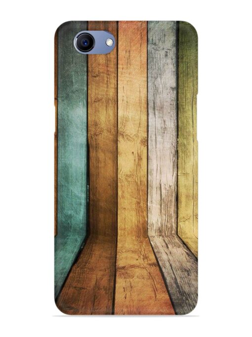 Wooden Realistic Art Snap Case for Oppo F7 Youth Zapvi