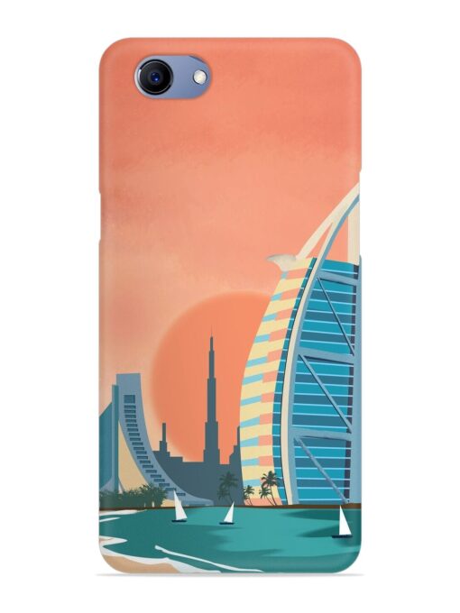 Dubai Architectural Scenery Snap Case for Oppo F7 Youth Zapvi