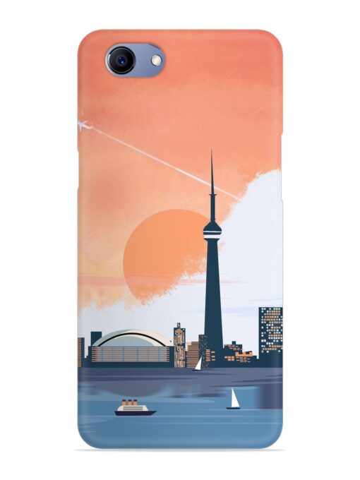 Toronto Canada Snap Case for Oppo F7 Youth Zapvi