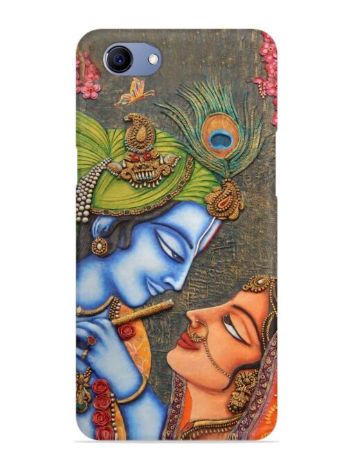 Lord Radha Krishna Flute Art Snap Case for Oppo F7 Youth Zapvi