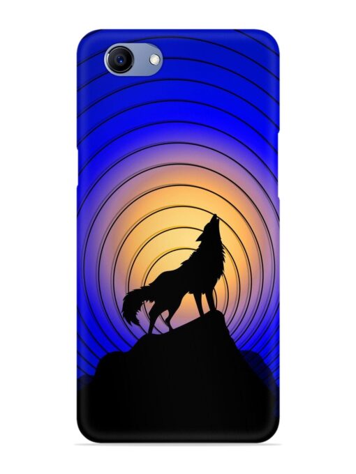 Fox Roaring Design Snap Case for Oppo F7 Youth Zapvi