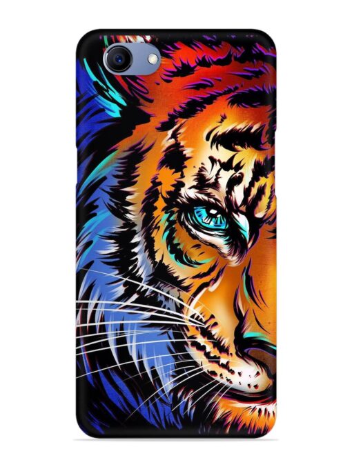 Colorful Lion Art Snap Case for Oppo F7 Youth Zapvi