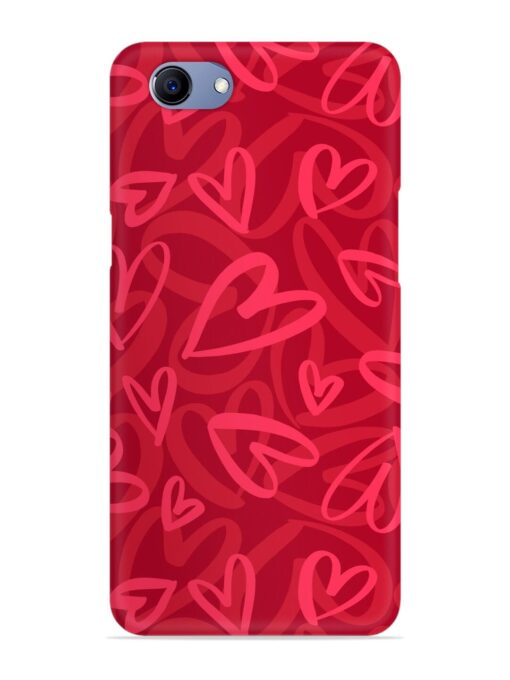 Seamless Romantic Pattern Snap Case for Oppo F7 Youth