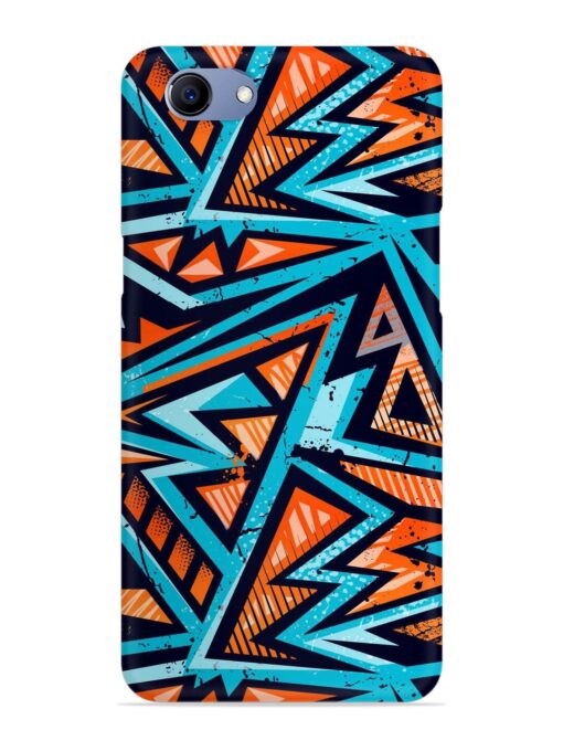 Abstract Seamless Grunge Snap Case for Oppo F7 Youth