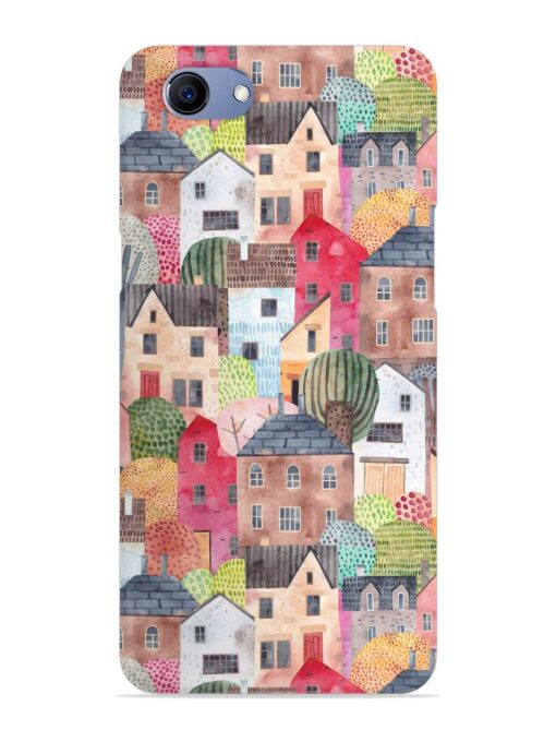 Abstract Seamless Pattern Snap Case for Oppo F7 Youth Zapvi