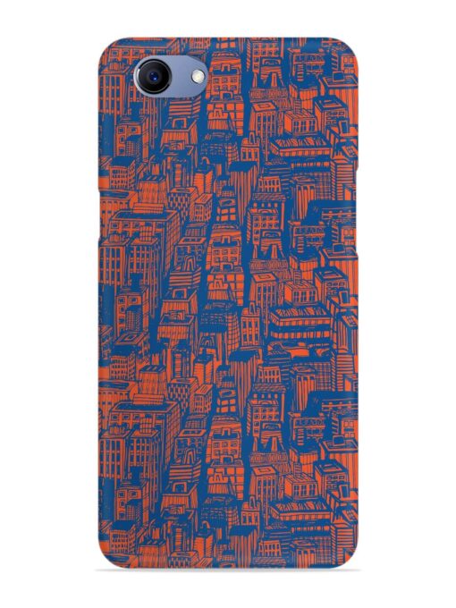 Hand Drawn Seamless Snap Case for Oppo F7 Youth Zapvi