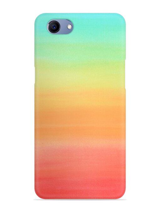 Background Sky Watercolor Snap Case for Oppo F7 Youth