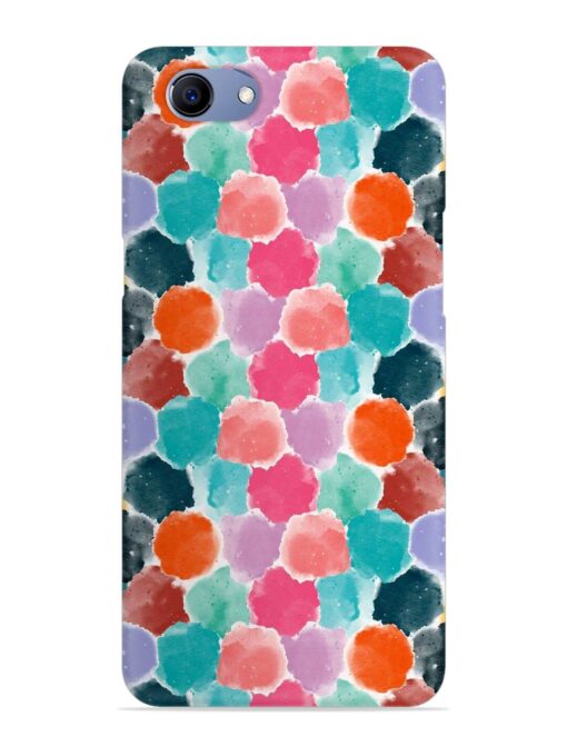 Colorful Seamless Pattern Snap Case for Oppo F7 Youth Zapvi