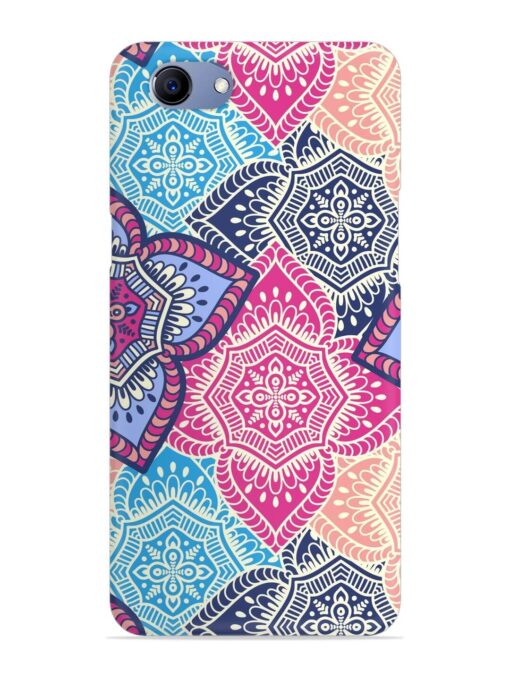 Ethnic Floral Seamless Snap Case for Oppo F7 Youth Zapvi