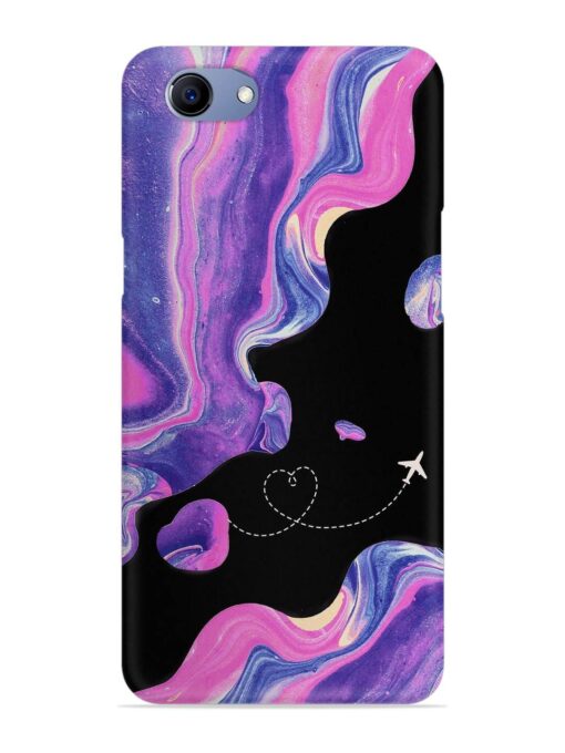 Glitter Art Snap Case for Oppo F7 Youth