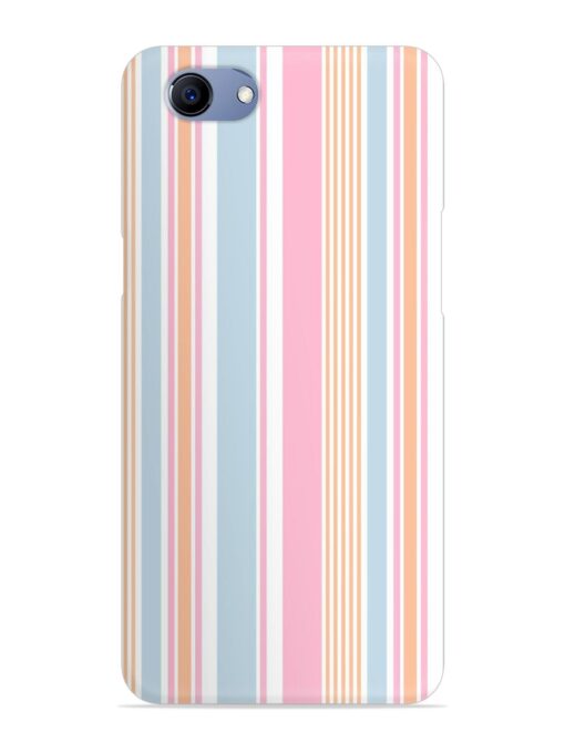 Stripe Seamless Pattern Snap Case for Oppo F7 Youth Zapvi