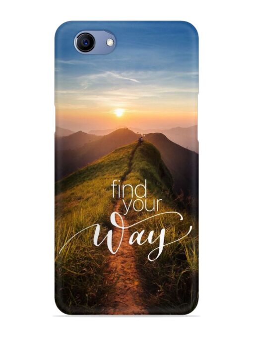 Find Your Way Snap Case for Oppo F7 Youth Zapvi