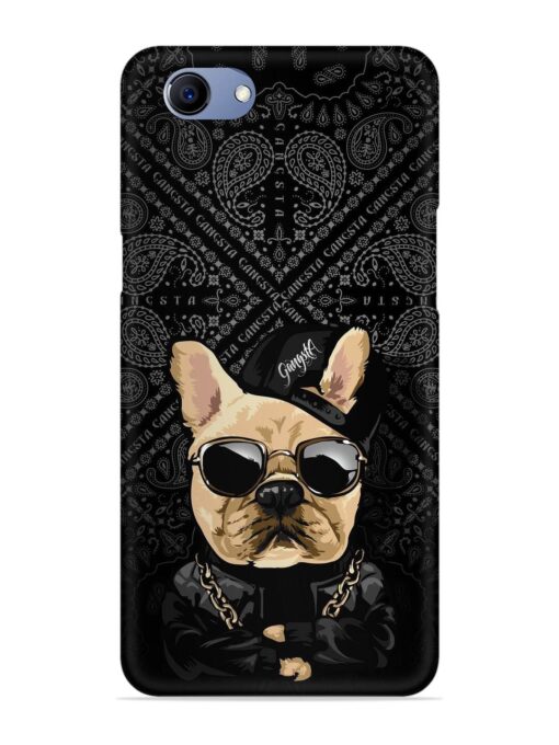 Gangsta Cool Sunglasses Dog Snap Case for Oppo F7 Youth Zapvi