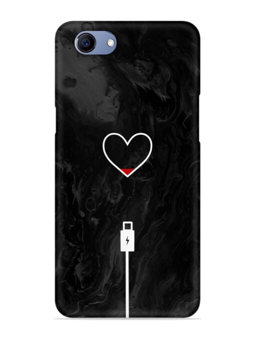 Heart Charging Vector Snap Case for Oppo F7 Youth Zapvi