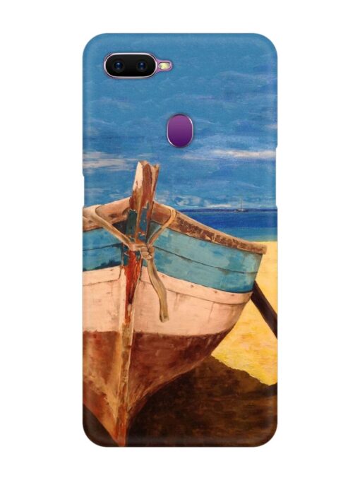 Canvas Painting Snap Case for Oppo F9 Zapvi