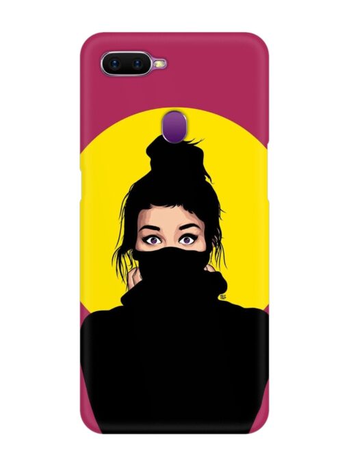 Girly Vector Snap Case for Oppo F9 Zapvi