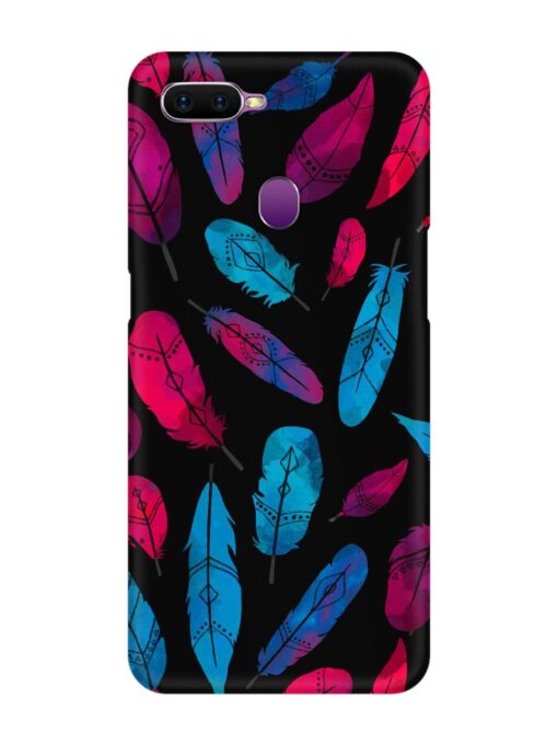 Feather Art Snap Case for Oppo F9 Zapvi