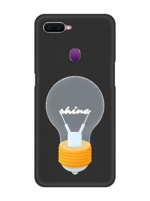 Bulb Background Snap Case for Oppo F9 Zapvi