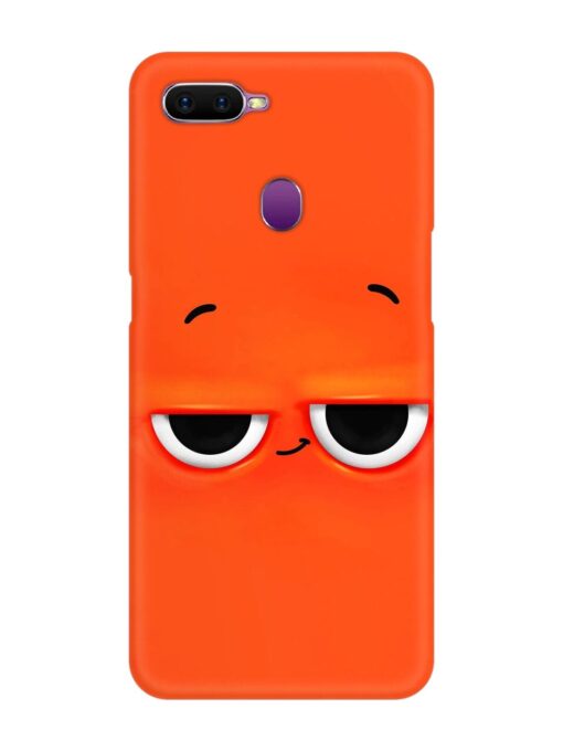 Smiley Face Snap Case for Oppo F9 Zapvi