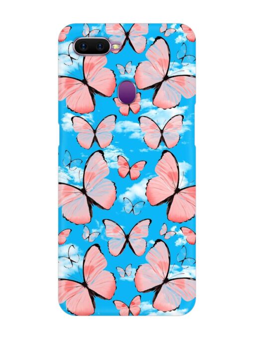 Seamless Pattern Tropical Snap Case for Oppo F9