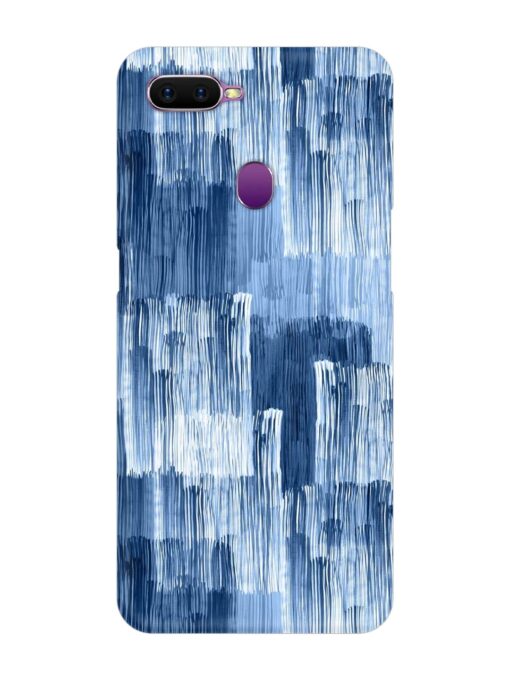 Abstract Pattern Stripes Snap Case for Oppo F9 Zapvi