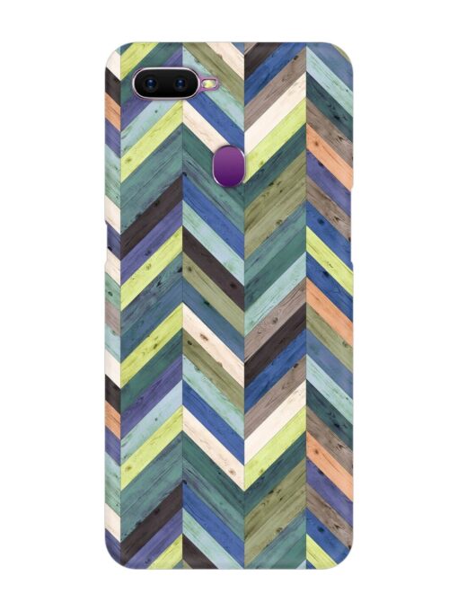 Chevron Random Color Snap Case for Oppo F9