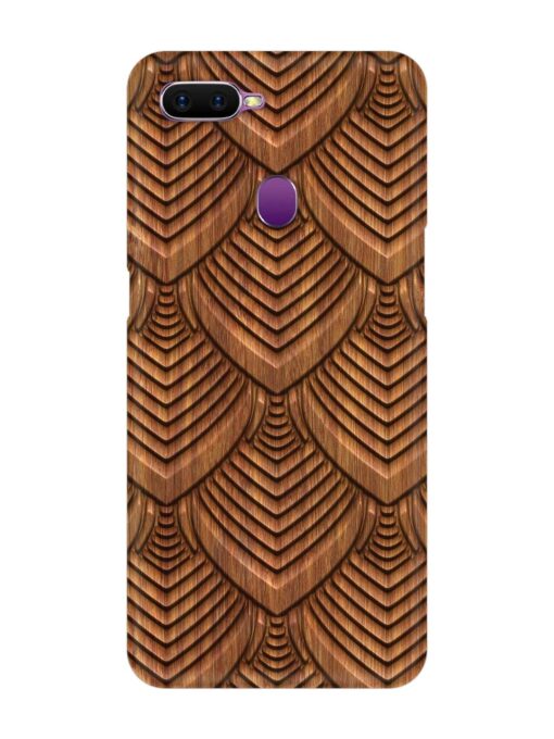 Carved Pattern On Snap Case for Oppo F9