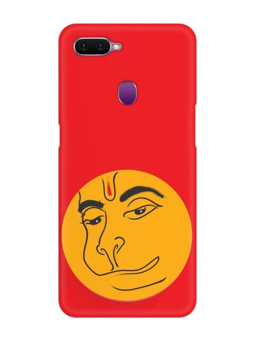 Lord Hanuman Vector Snap Case for Oppo F9