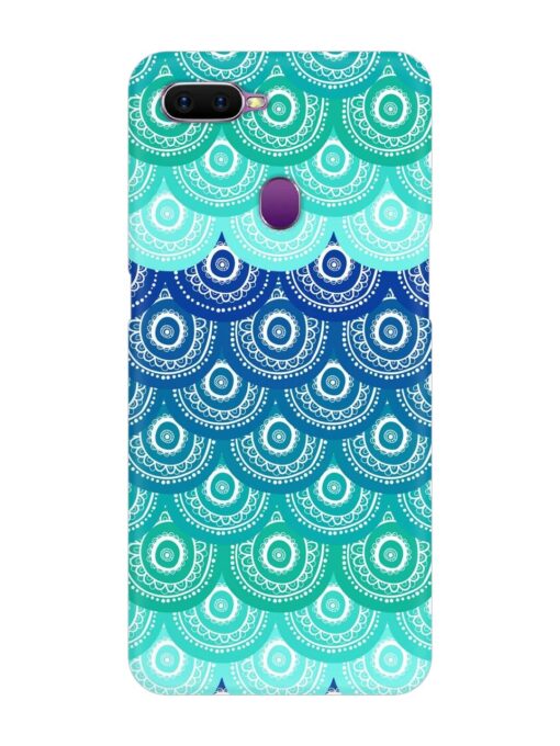 Ethnic Seamless Pattern Snap Case for Oppo F9 Zapvi