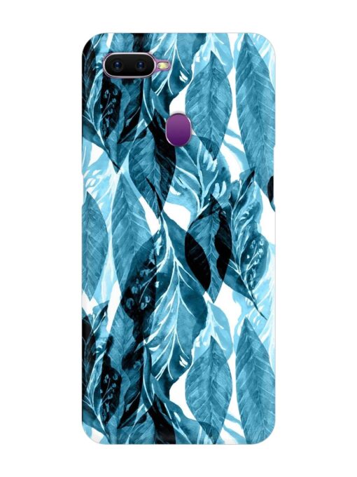 Leaves Pattern Jungle Snap Case for Oppo F9 Zapvi