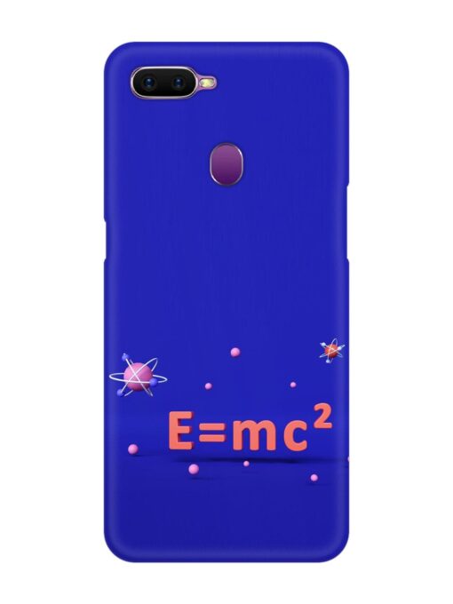 Formula Relativity Equation Snap Case for Oppo F9 Zapvi