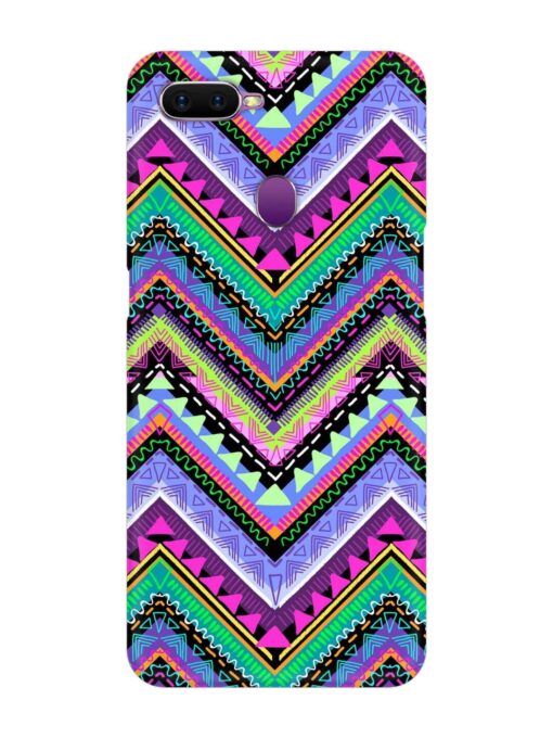 Tribal Aztec Print Snap Case for Oppo F9