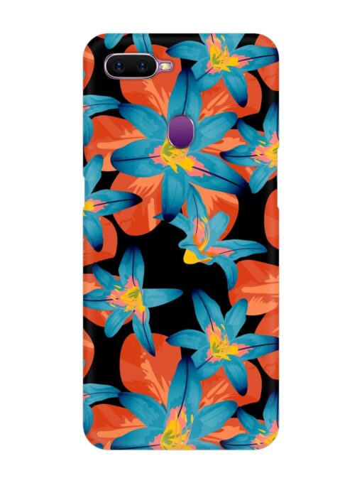 Philippine Flowers Seamless Snap Case for Oppo F9