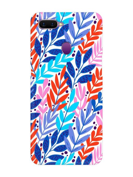 Bright Floral Tropical Snap Case for Oppo F9 Zapvi