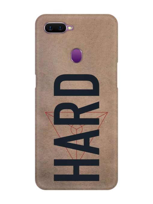 Hard Typo Snap Case for Oppo F9