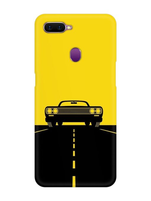 Classic Car Snap Case for Oppo F9 Zapvi