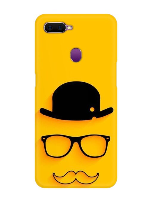 Classic Face Vector Snap Case for Oppo F9 Zapvi