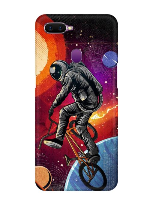 Super Eclipse Bmx Bike Snap Case for Oppo F9 Zapvi