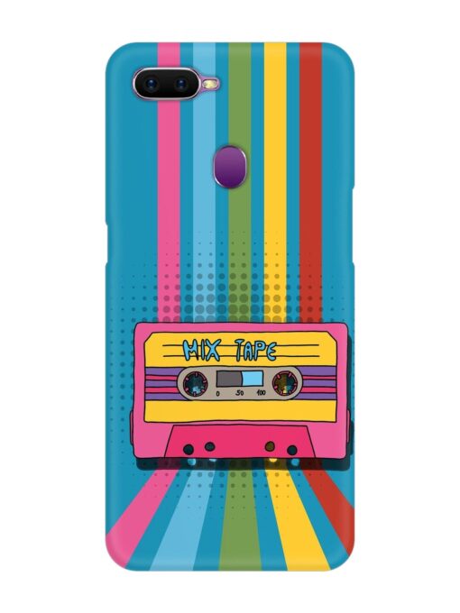 Mix Tape Vactor Snap Case for Oppo F9 Zapvi