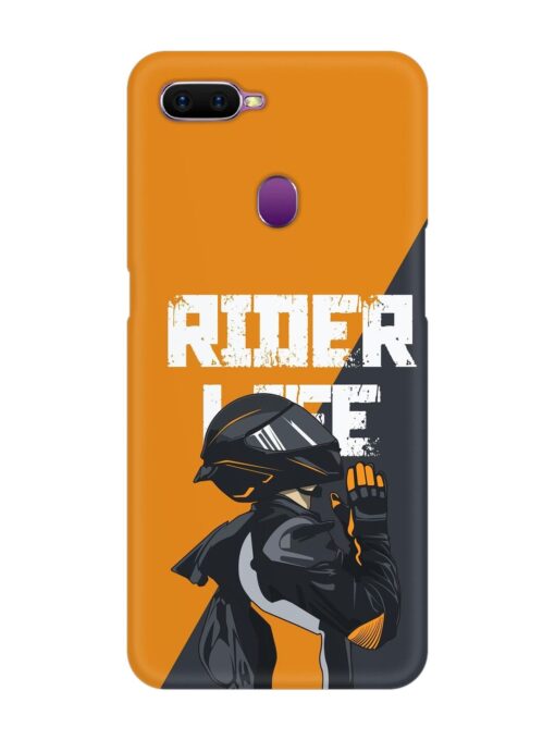 Rider Life Snap Case for Oppo F9